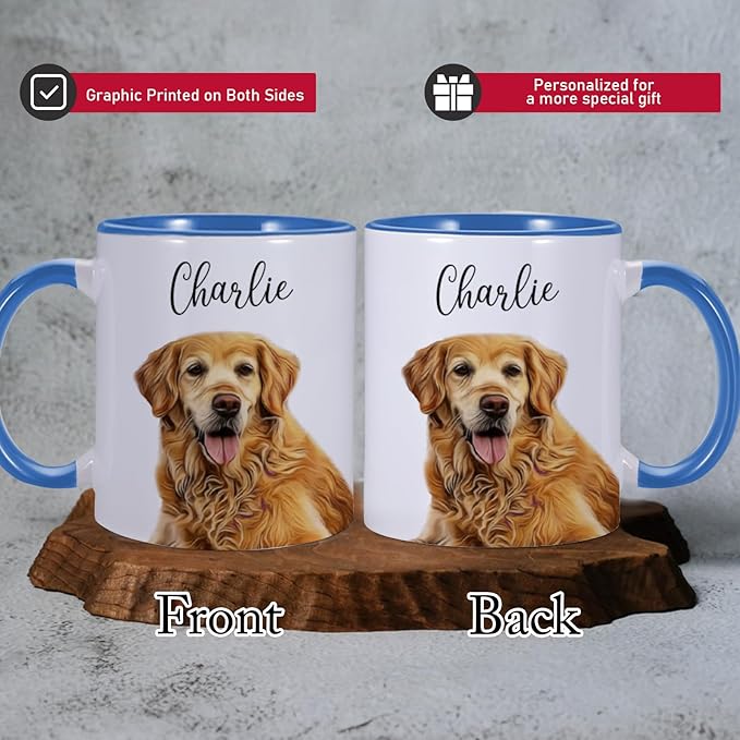 Custom Pet Portrait Mug - Image 2